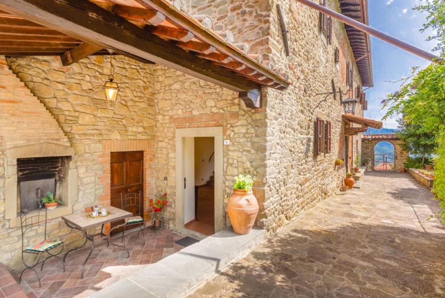 Villa Il Castello Ortignano Raggiolo Zewnętrze zdjęcie